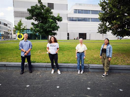 Start of training in 2020 at Düsseldorf University of Applied Sciences: We welcome two new trainees.